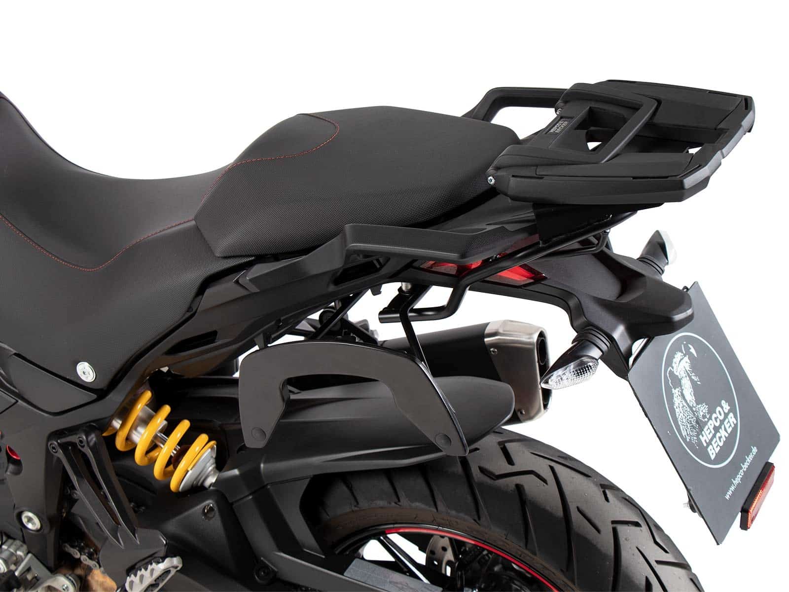 Easyrack top case carrier for Ducati Multistrada 950 /S (17-21) Hepco & Becker