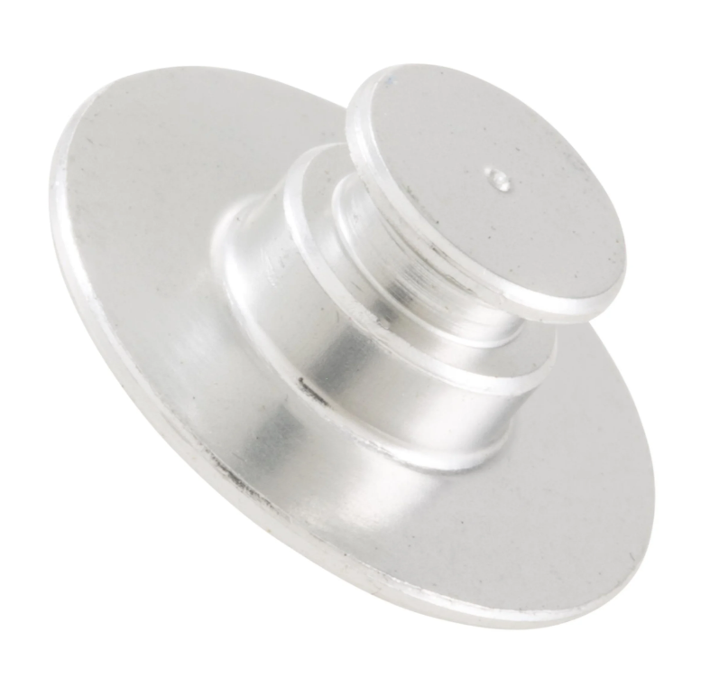 Cover cap wheel stud front or rear, silver