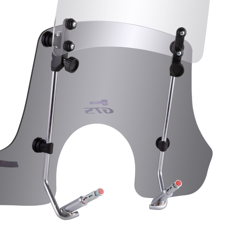 Windshield FACO "Twin-Screen "for Vespa GTS /GTS Super 125/300cc (`23-), tinted