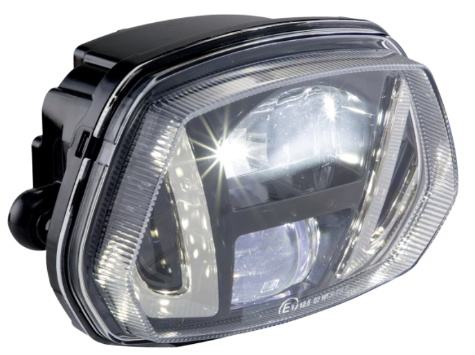 Headlight LED "Black Edition" for Vespa Sprint 50-150cc 2T/4T ('13-'18)