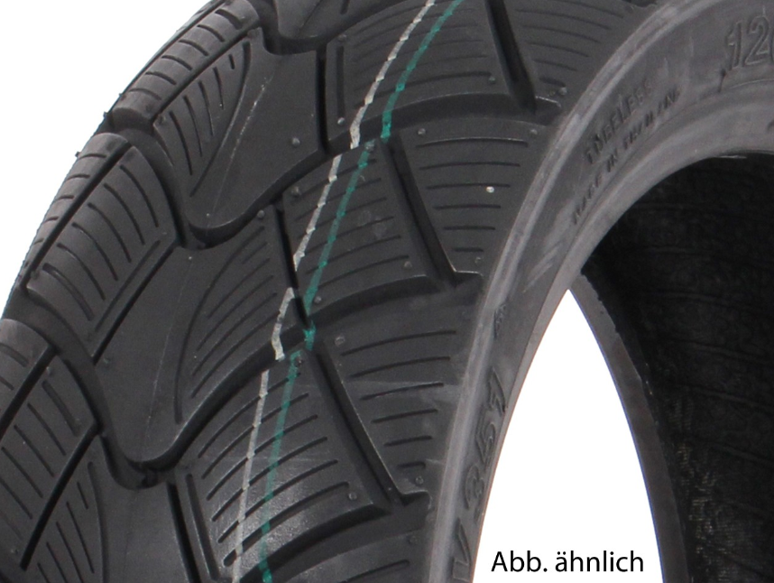 Vee Rubber tire 120/70-12, 58S, TL, reinforced, VRM351, M+S, front