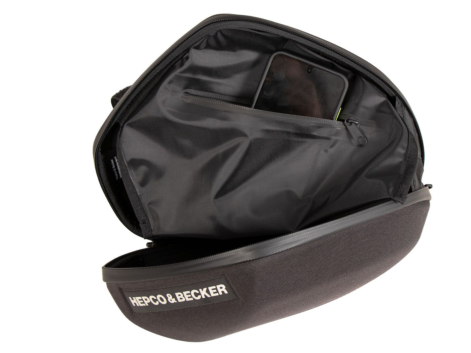 Set of protective handlebar bags V1 black Hepco & Becker
