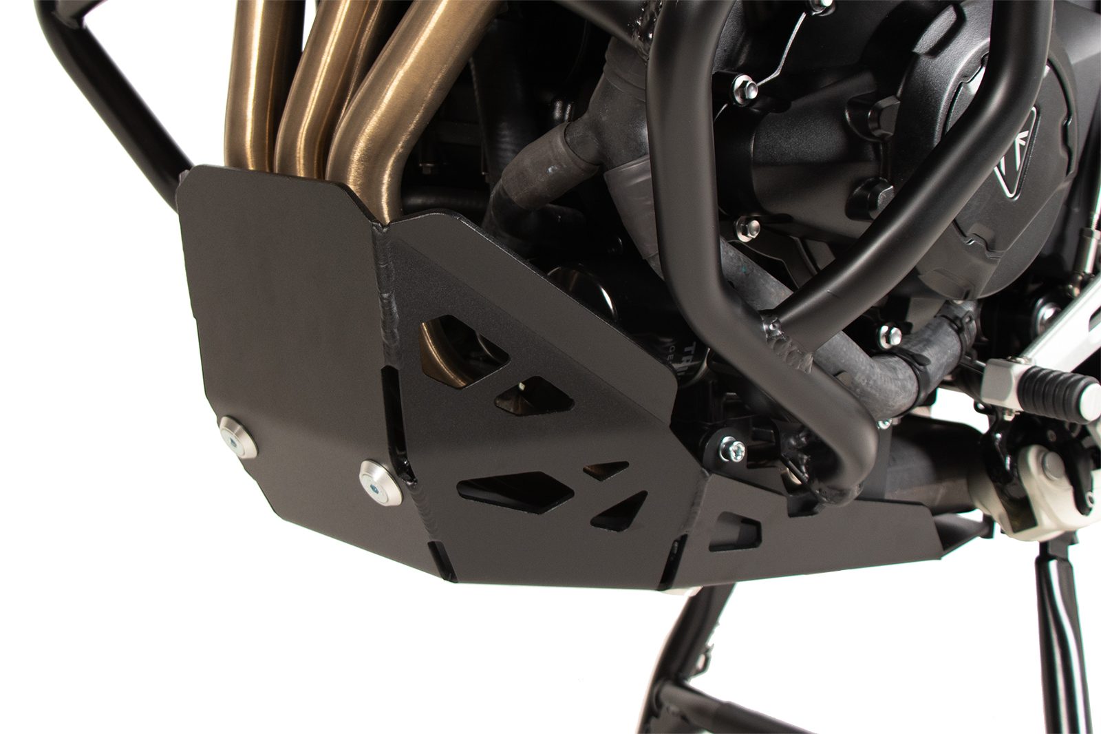 Engine protection plate black for Triumph Tiger 900 Rally Pro (24-) Hepco & Becker