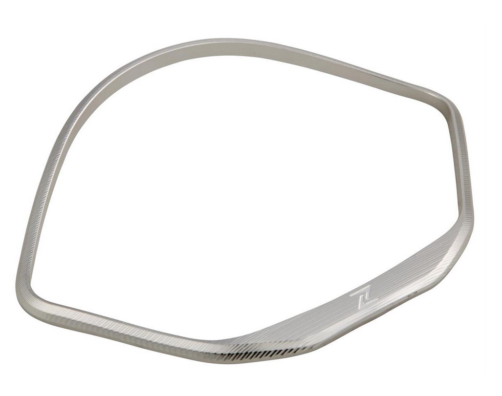 Decorative ring speedometer for Vespa GTS/GTS Super/GT/GT L 125-300cc (-'13), silver