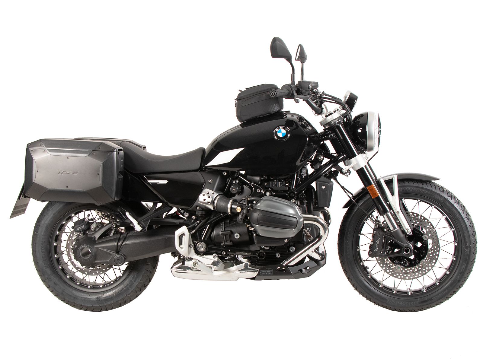 C-Bow side carrier black for BMW R 12 (24-) Hepco & Becker