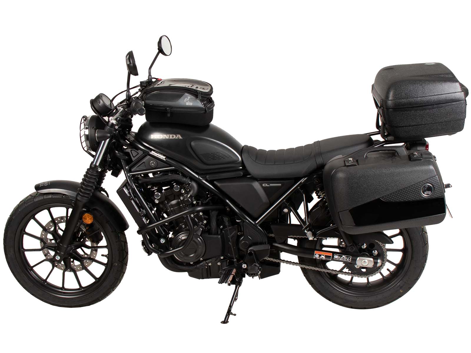 Easyrack top case carrier black for Honda CL 500 Scrambler (23-) Hepco & Becker