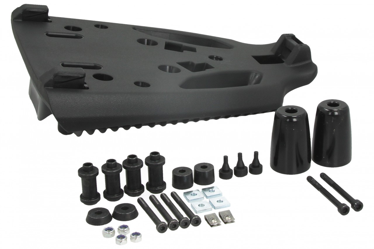 Top Case Kit Keyless 52L (incl. mounting plate) for Beverly HPE Original Piaggio