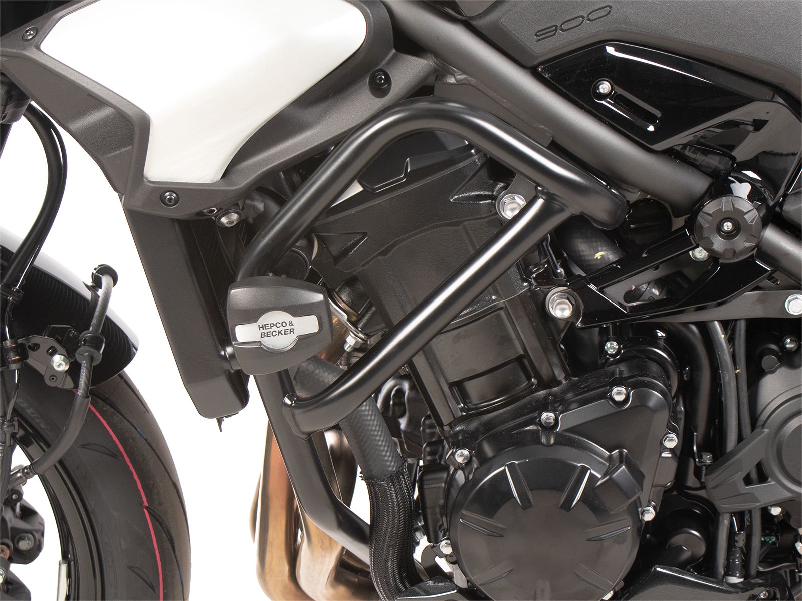 Engine guard incl. protection pad for Kawasaki Z 900 /SE (25- ) Hepco & Becker