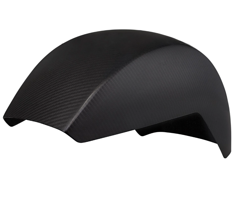 Mudguard EVO II for Vespa PX 80-200cc, carbon, clear