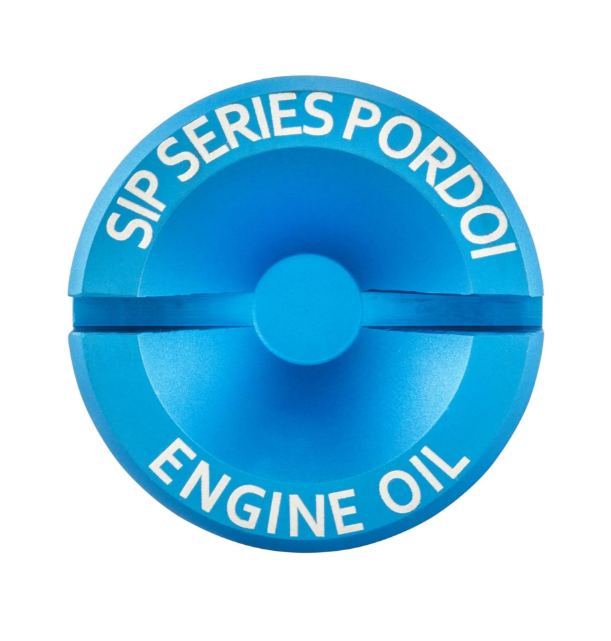 Oil filler plug engine oil for Vespa LX/S 3V i.e. 125-150ccm 4T AC, blue dull
