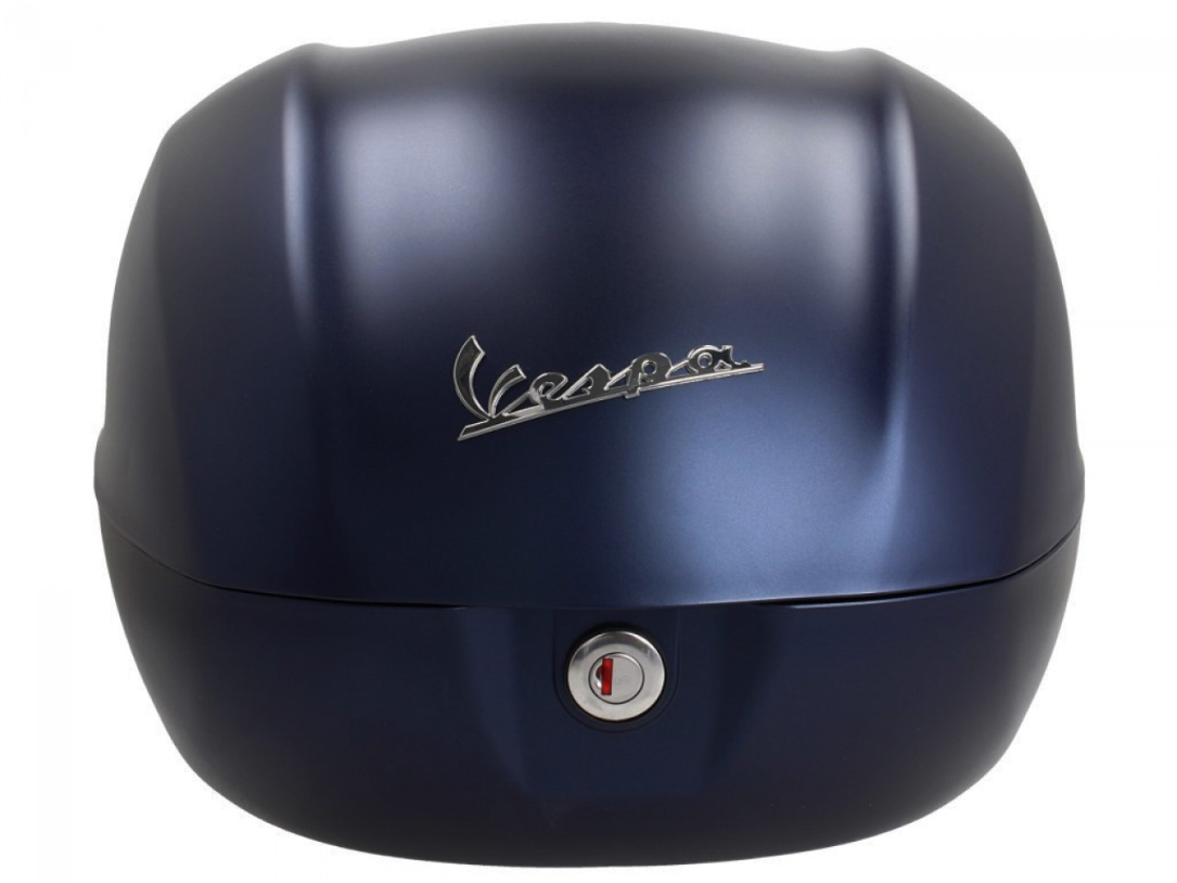 Original topcase 32 l. for Vespa Primavera dark blue opaco 288/A