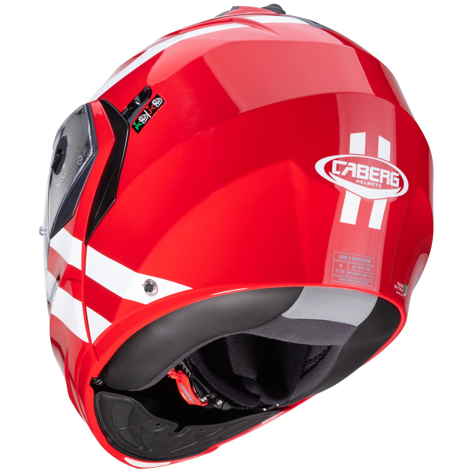 Caberg Helmet Duke II Superlegend, red / white