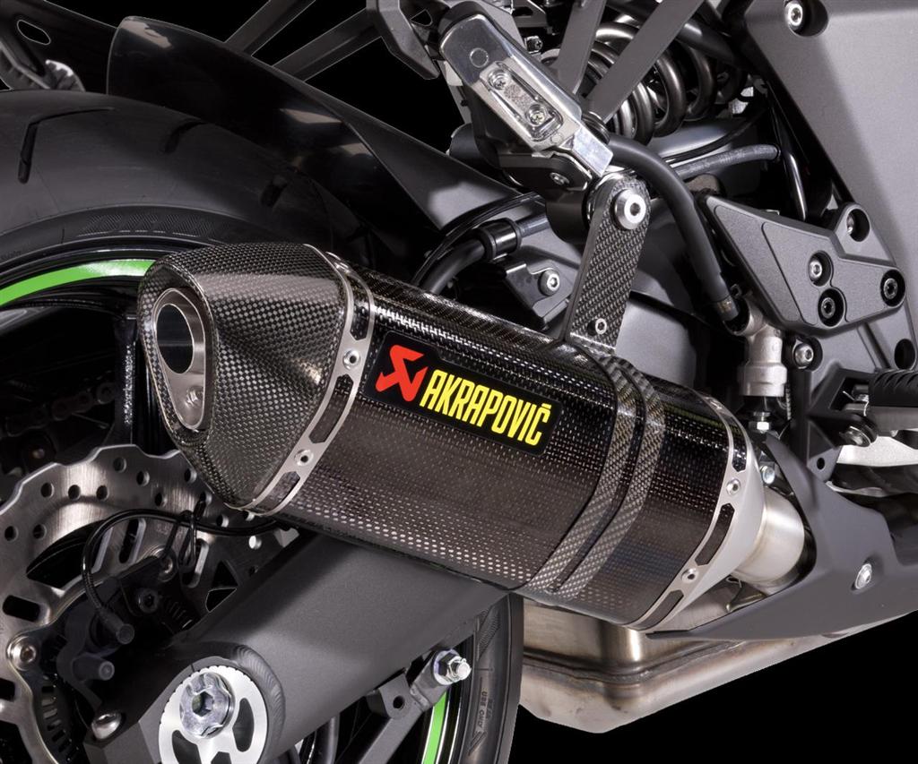 Akrapovic exhaust carbon Z1000SX 2017 original Kawasaki