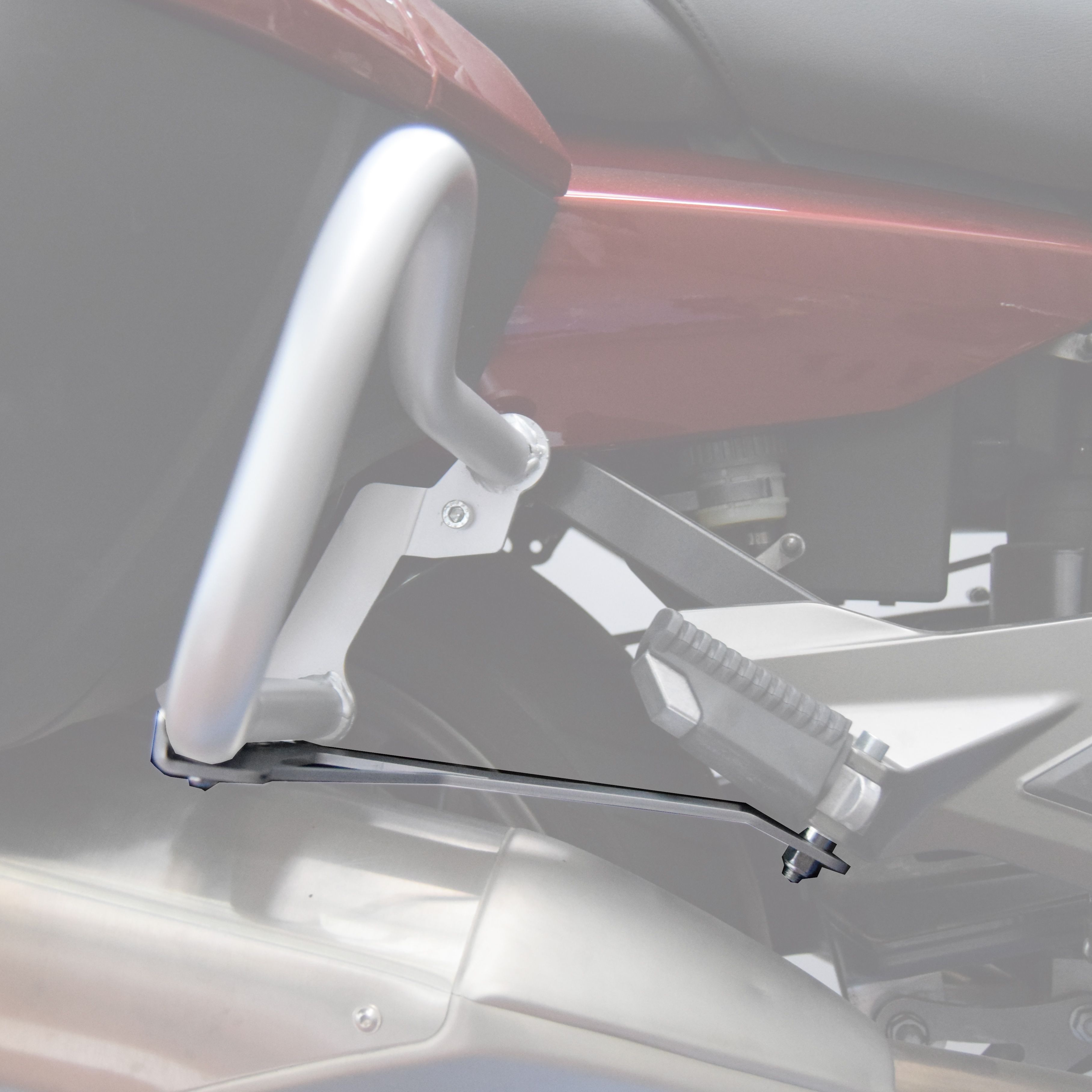 Crash bar for side case for BMW K 1600 GT /GTL (10-16), black