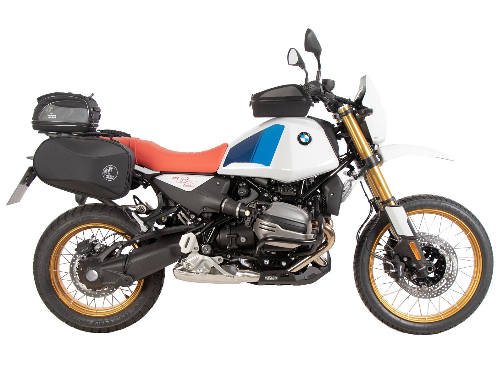 C-Bow side carrier black for BMW R 12 G/S (25-) Hepco & Becker