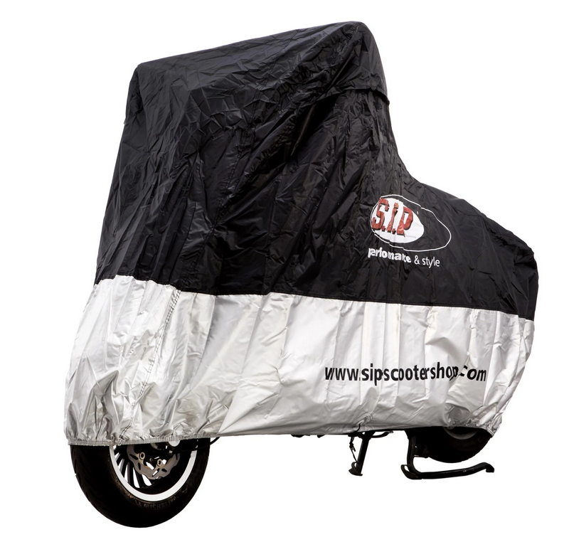 Folding garage outdoor "Scooter", size M-L, black/silver