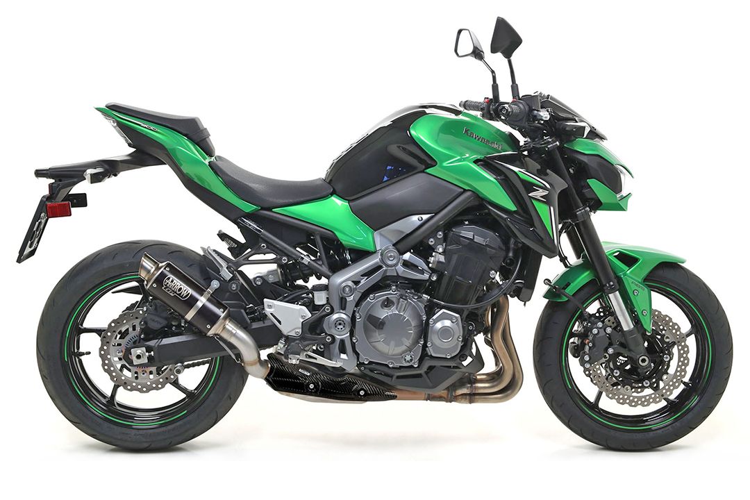 ARROW exhaust DARK GP2 for Kawasaki Z 900 (17-22)