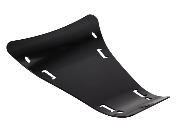 Luggage rack step-through Footplate 2.0 for Vespa GTS/GTS Super/GTV/GT, glossy black