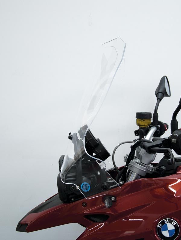 High windshield ADV type for BMW F 700 GS (12-18), clear