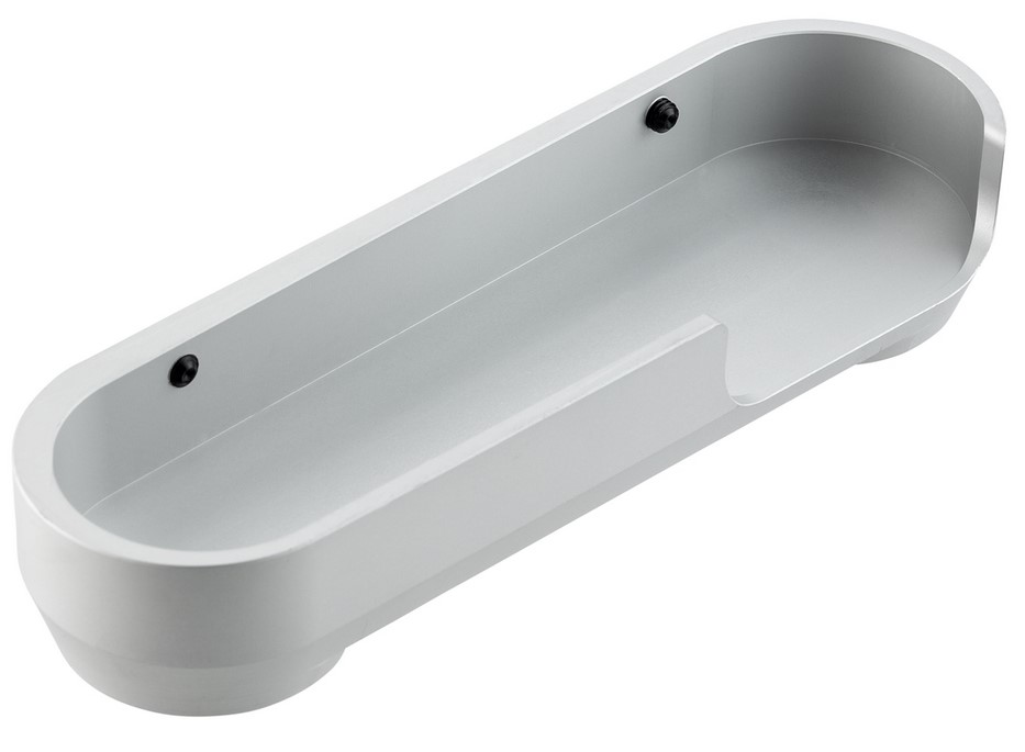 Swingarm cover for Vespa, silver matt