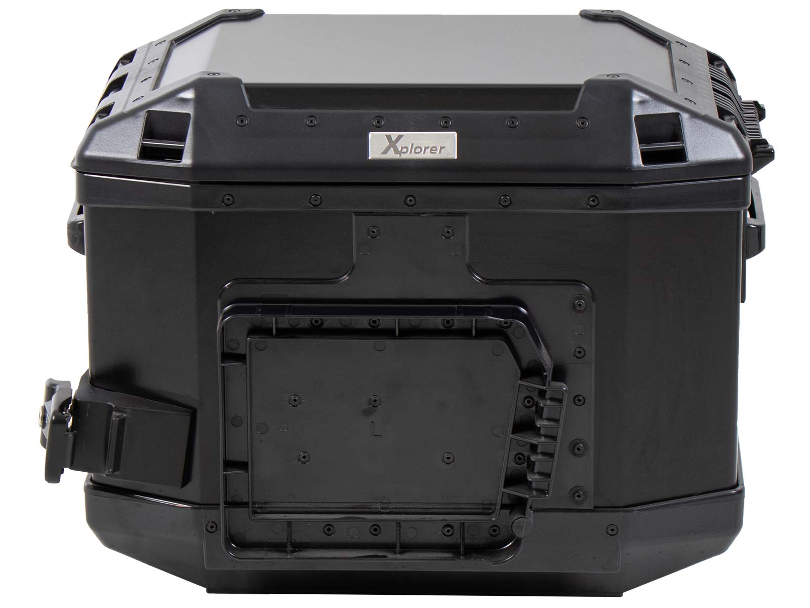 Side case Alu Xplorer 40 Cutout left black Hepco & Becker