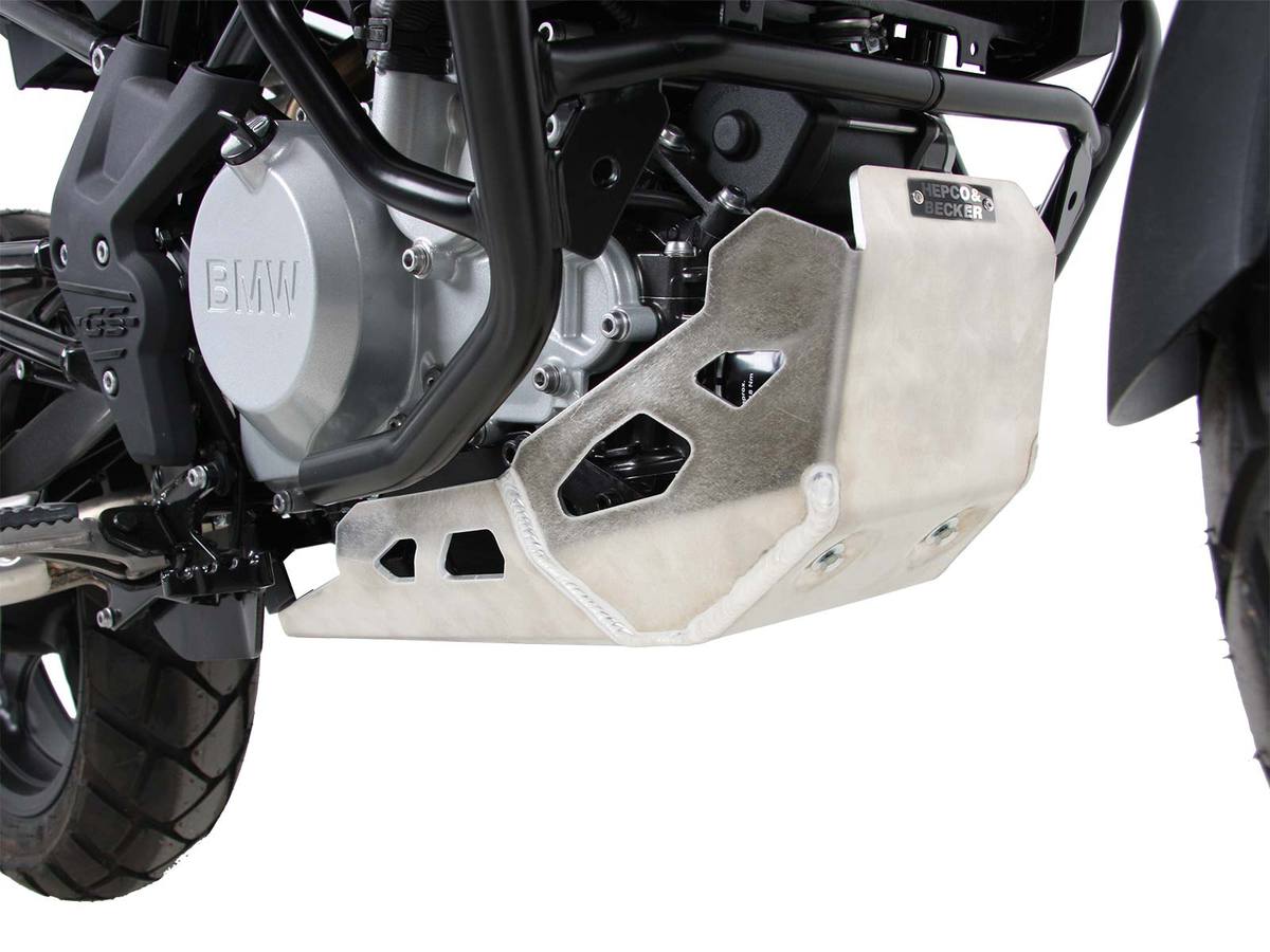 Engine protection plate silver for BMW G 310 GS (17-) Hepco & Becker