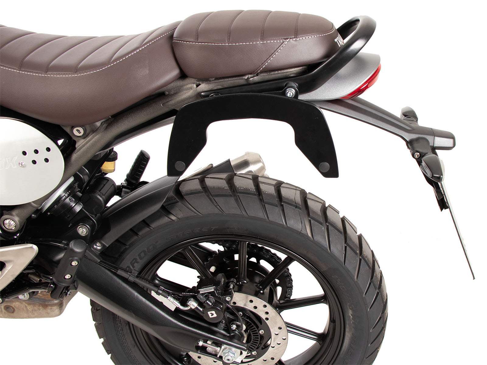 C-Bow side carrier black for Triumph Scrambler 400 X (24-) Hepco & Becker