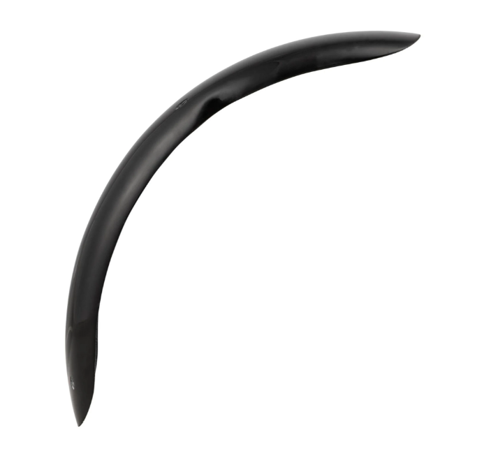 Mudguard 2.0 Garelli Race EVO II without bracket for Vespa PX 80-200cc, GRP black