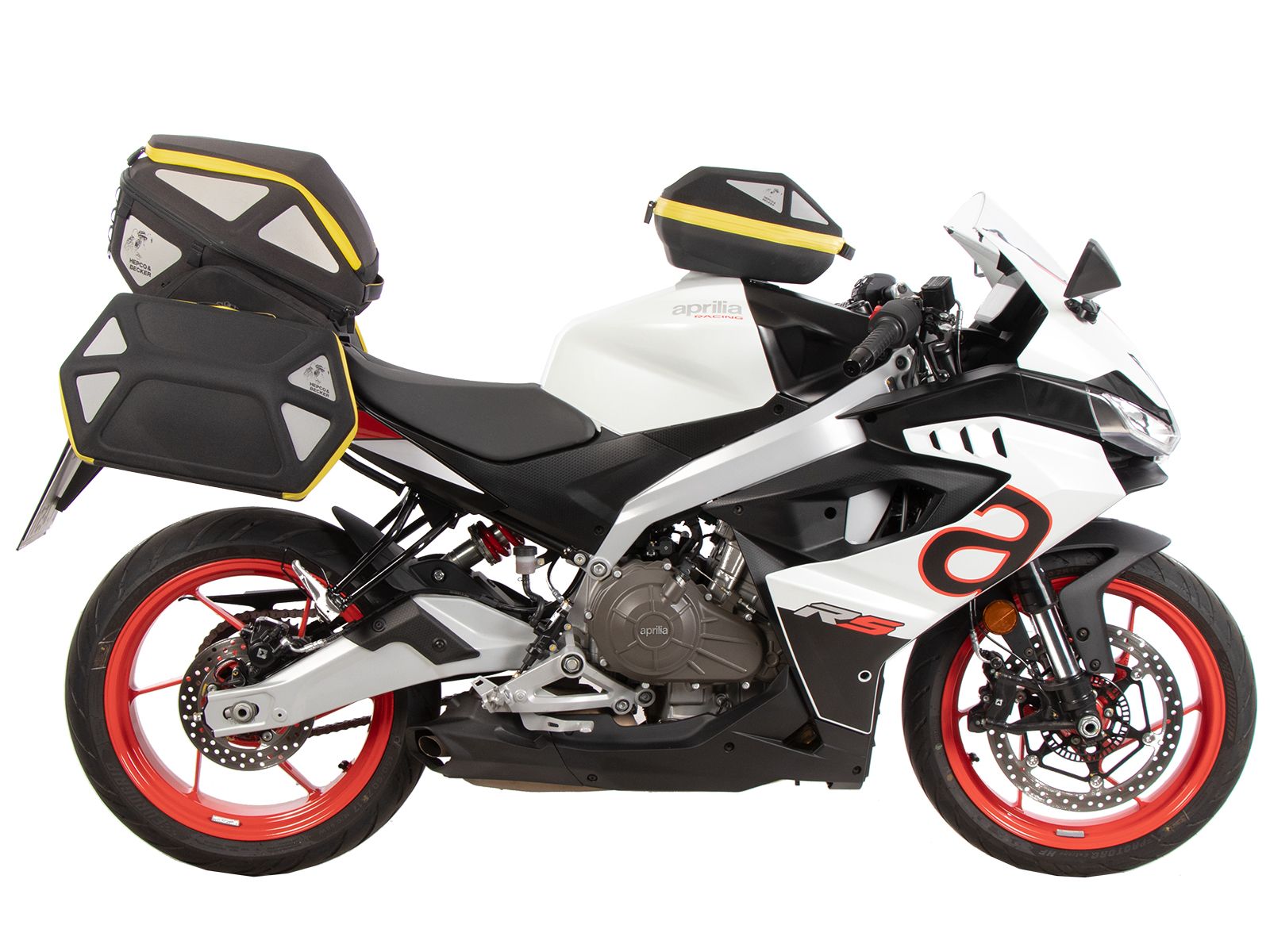 C-Bow side carrier black for Aprilia RS 457 (24-) Hepco & Becker