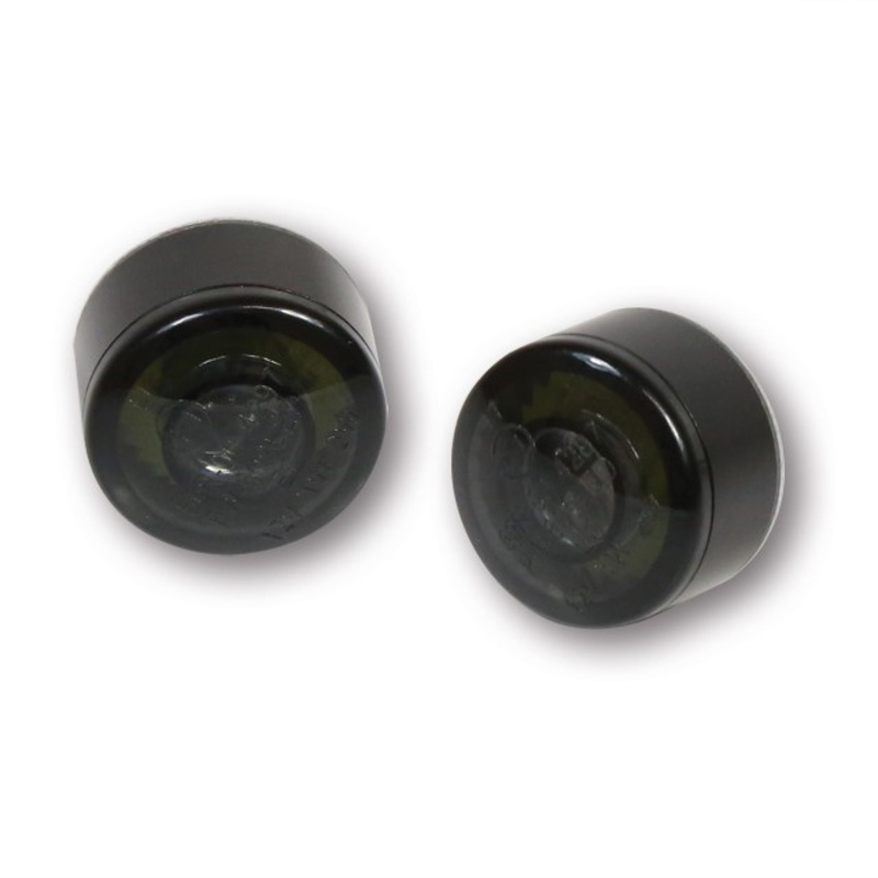 HIGHSIDER pro Apollo LED indicator/position light black/tinted 2in1, E-approved (pair)