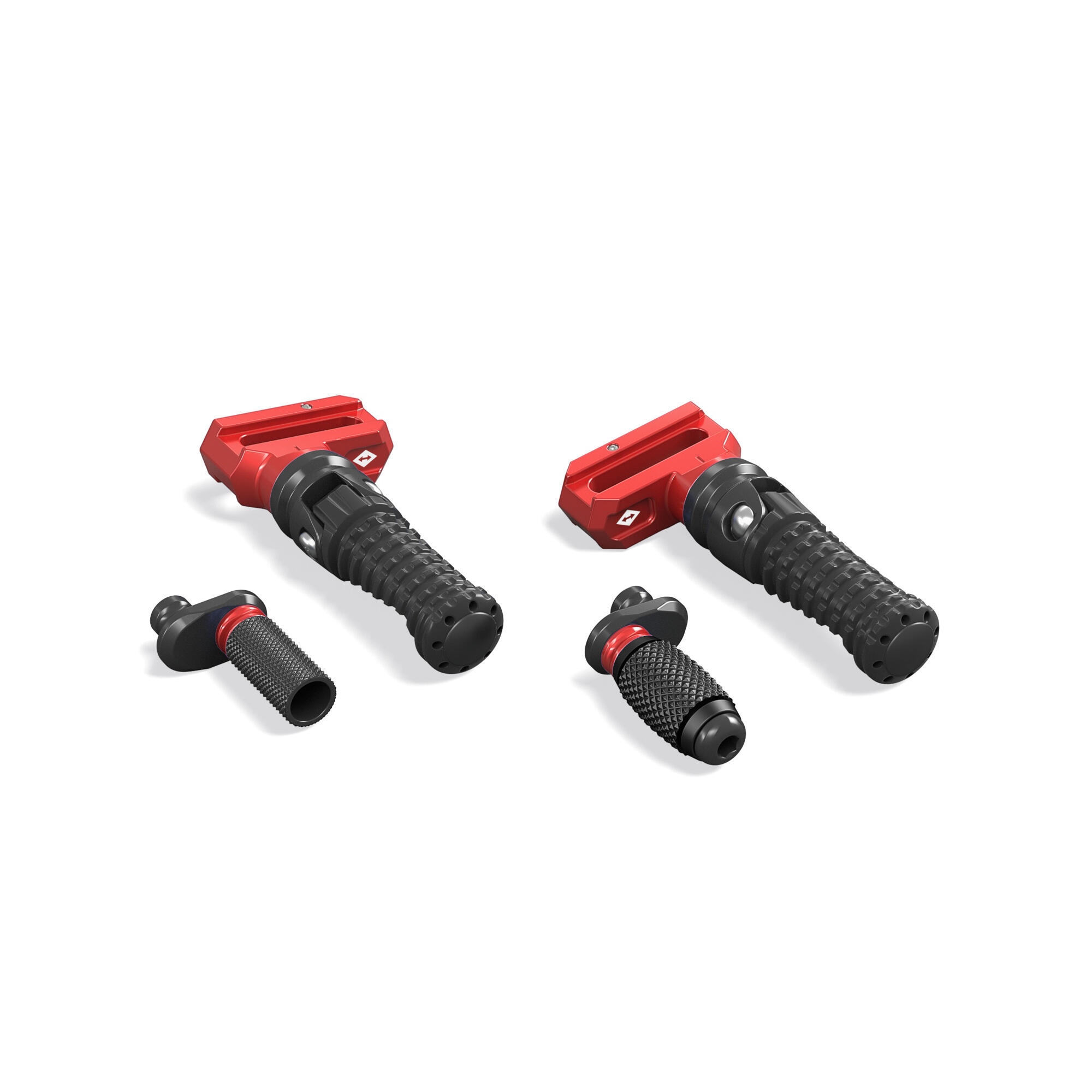 Colored finish kit for MT-09 / MT-10 (Bj.21-23) footrest system (B7N-FRSFN-00) Original Yamaha - b7