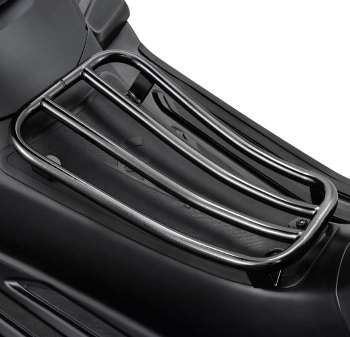 Luggage rack step through black for Vespa Primavera/Sprint 50-150ccm