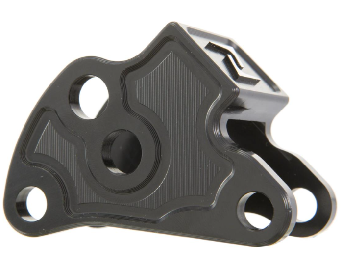 Adapter for lowering shock absorber, rear for Vespa Primavera/Sprint, black