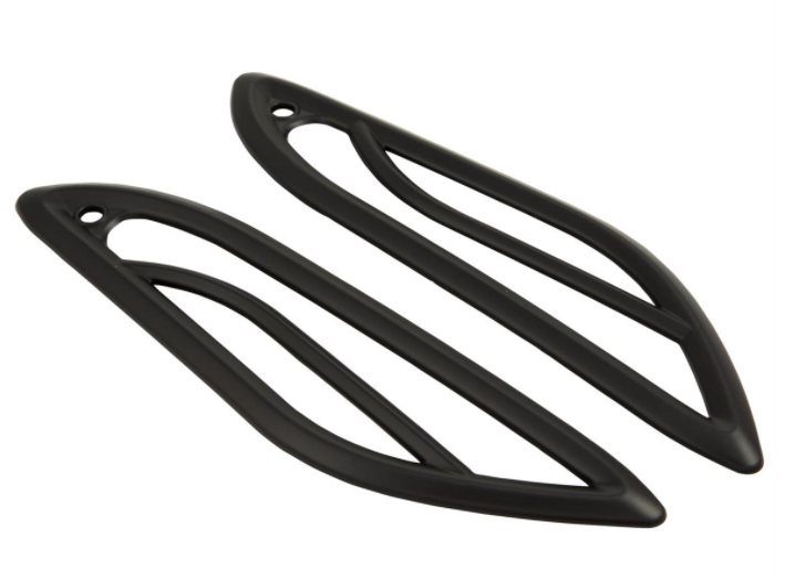Turn signal grille right/left, rear for Vespa Primavera/Sprint 50-150cc 2T/4T AC, black matt