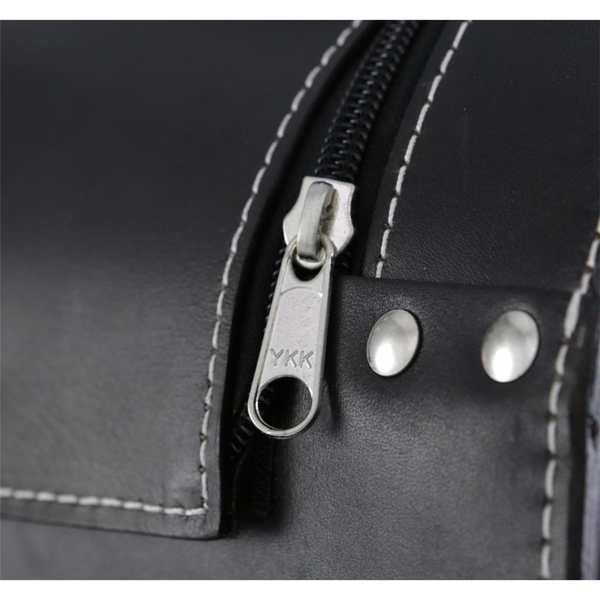 Leather case "Classic" for Vespa - black