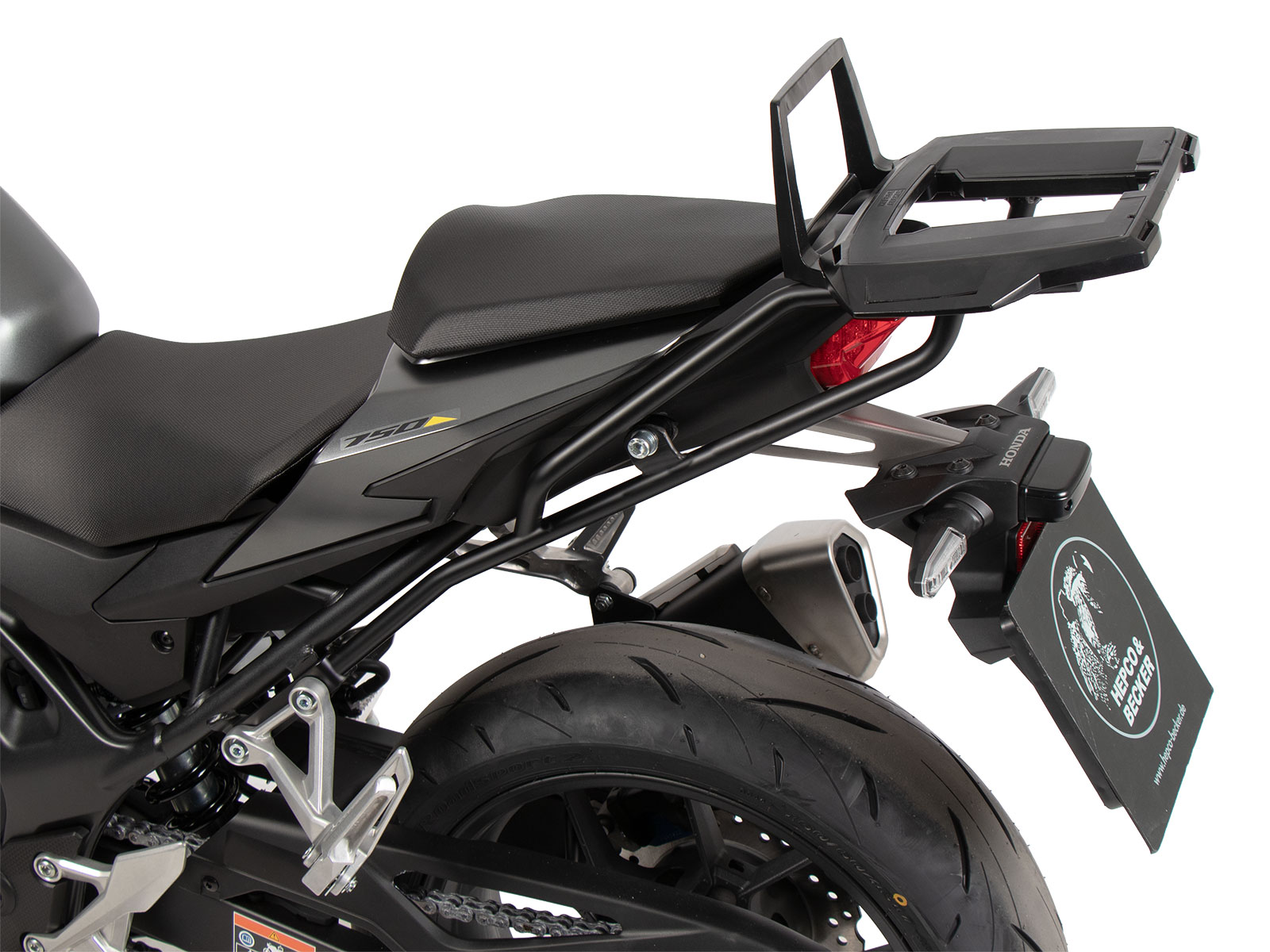 Alurack top case carrier for Honda CB 750 Hornet (23-) Hepco & Becker