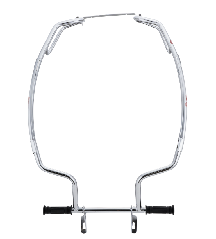 Crash bar side hood for Vespa PX 80-200cc, chrome