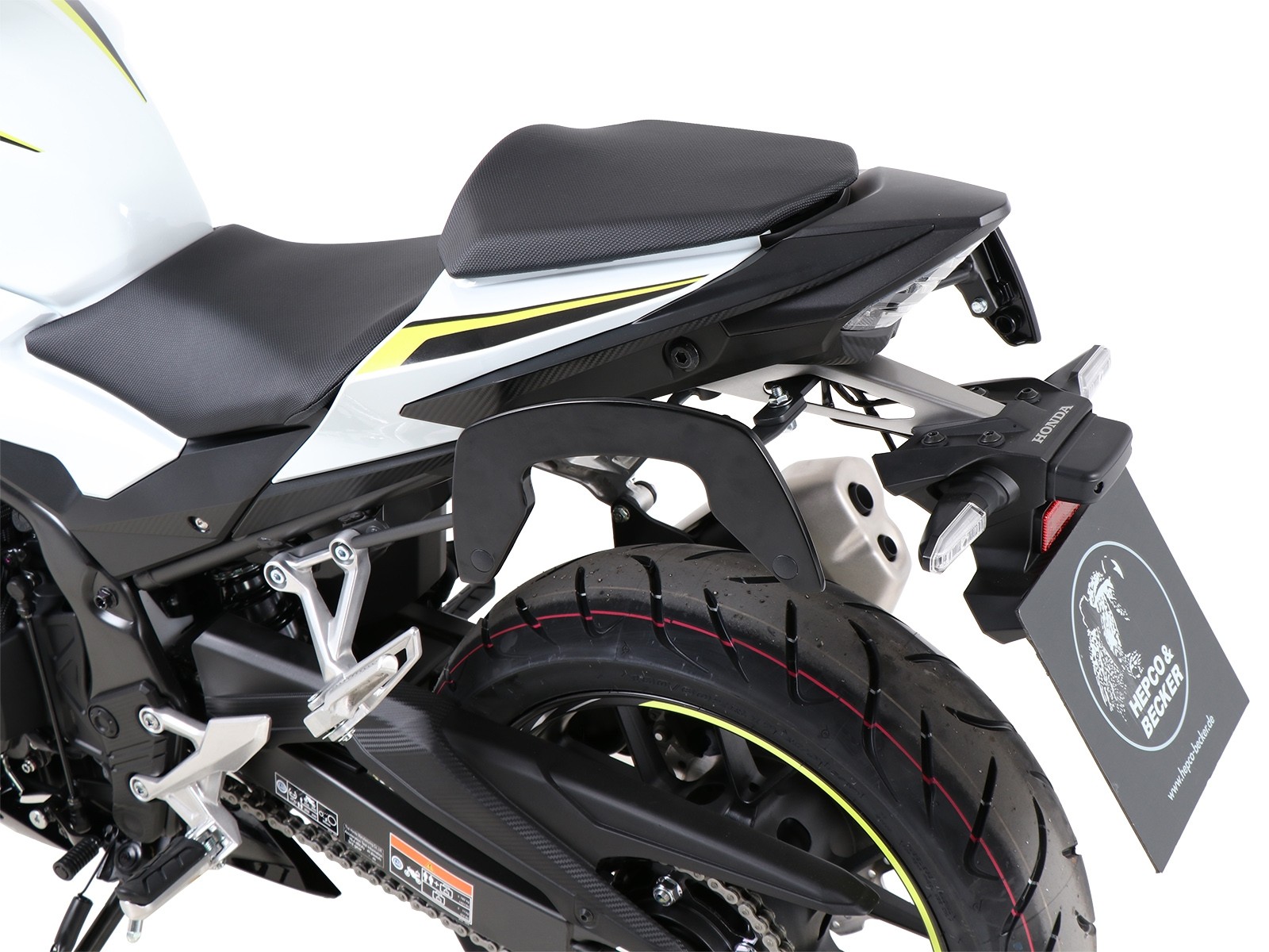 C-Bow side carrier anthracite for Honda CBR 500 R (19-23) Hepco & Becker