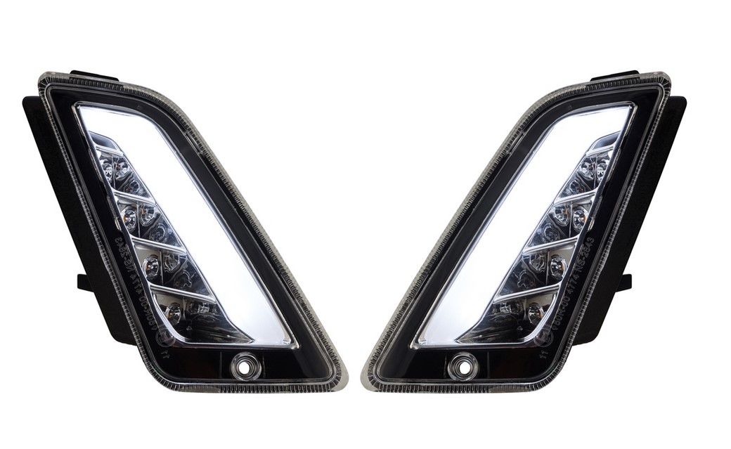 Turn signal kit front left/right for Vespa GTS/GTS Super/GTV/GT 60/GT/GT L ('03-'13), clear