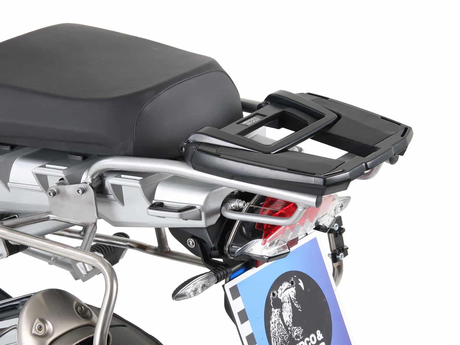 Easyrack top case carrier silver for BMW R 1200 GS (04-12) Hepco & Becker