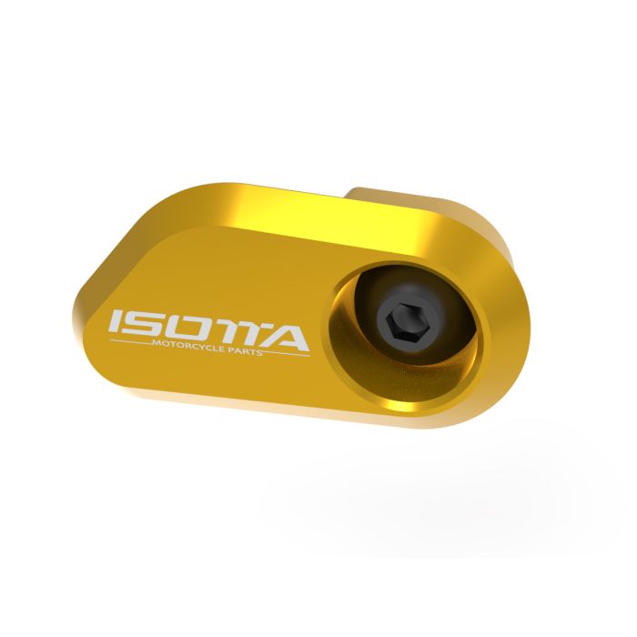 ABS sensor protection gold for Moto Guzzi V100 Mandello S / Stelvio 2024