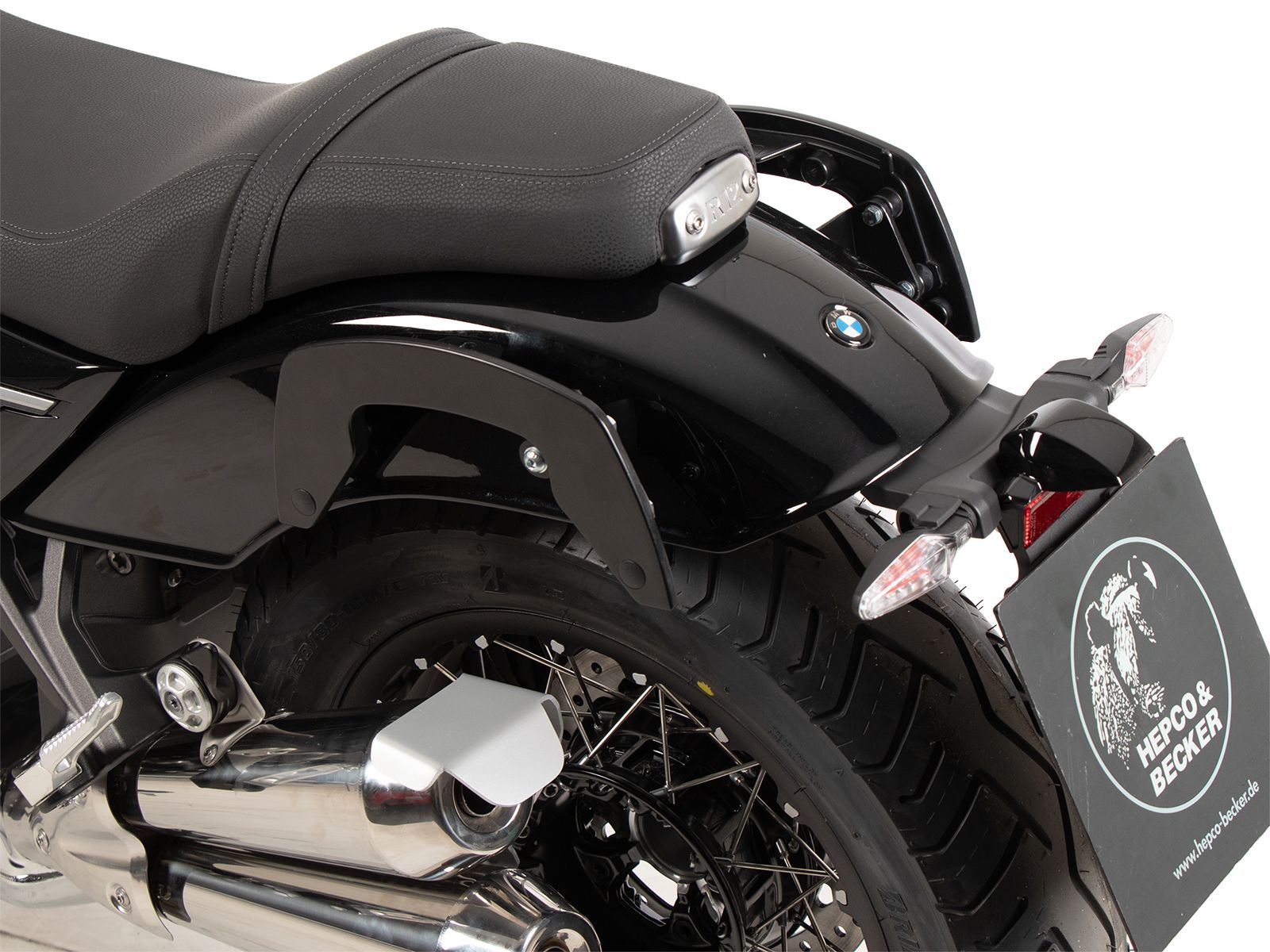 C-Bow side carrier black for BMW R 12 (24-) Hepco & Becker