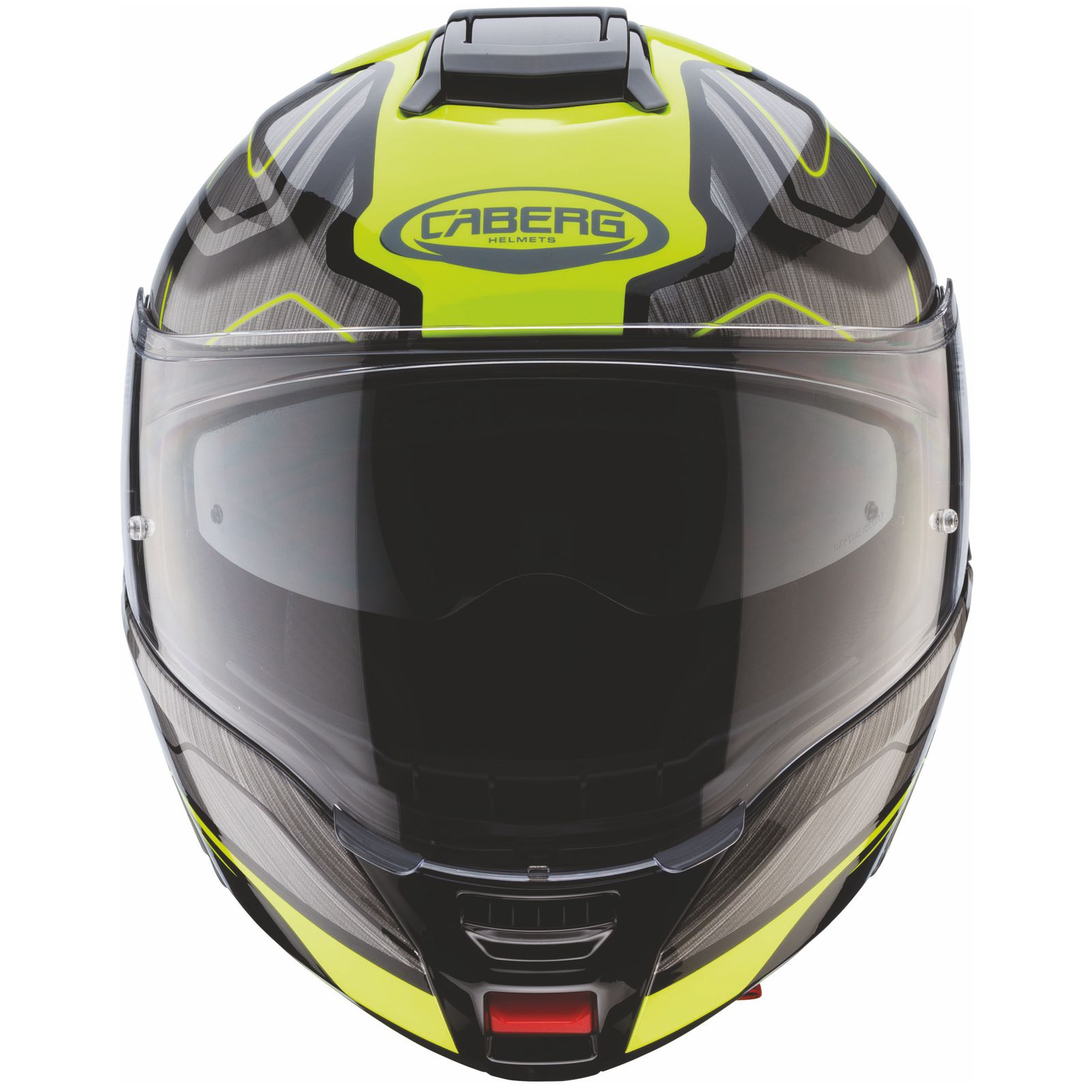 Caberg Helmet Levo Flow, black / gray fluo yellow