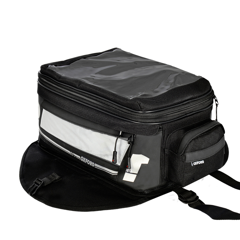 Oxford F1 Large Magnetic Tank Bag black 18L