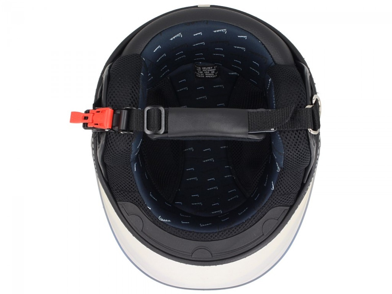 Vespa jet helmet Visor 3.0 black