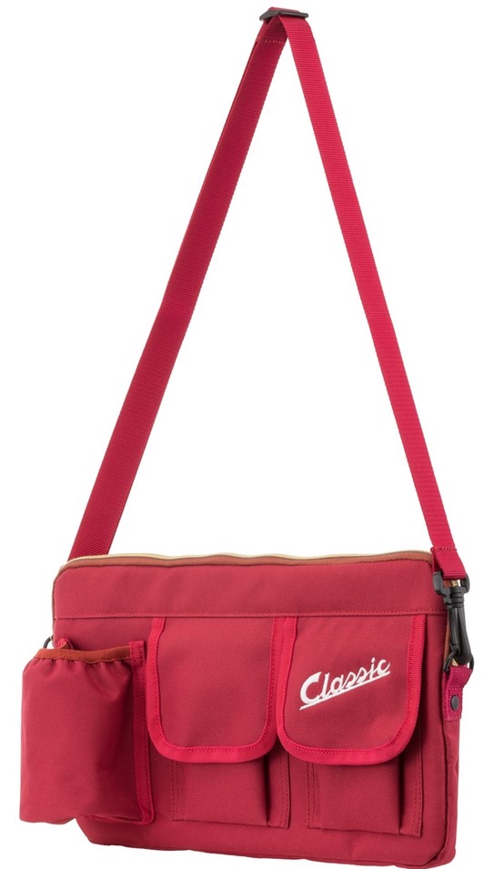 Bag "Classic" for luggage compartment / glove box Vespa - red, nylon