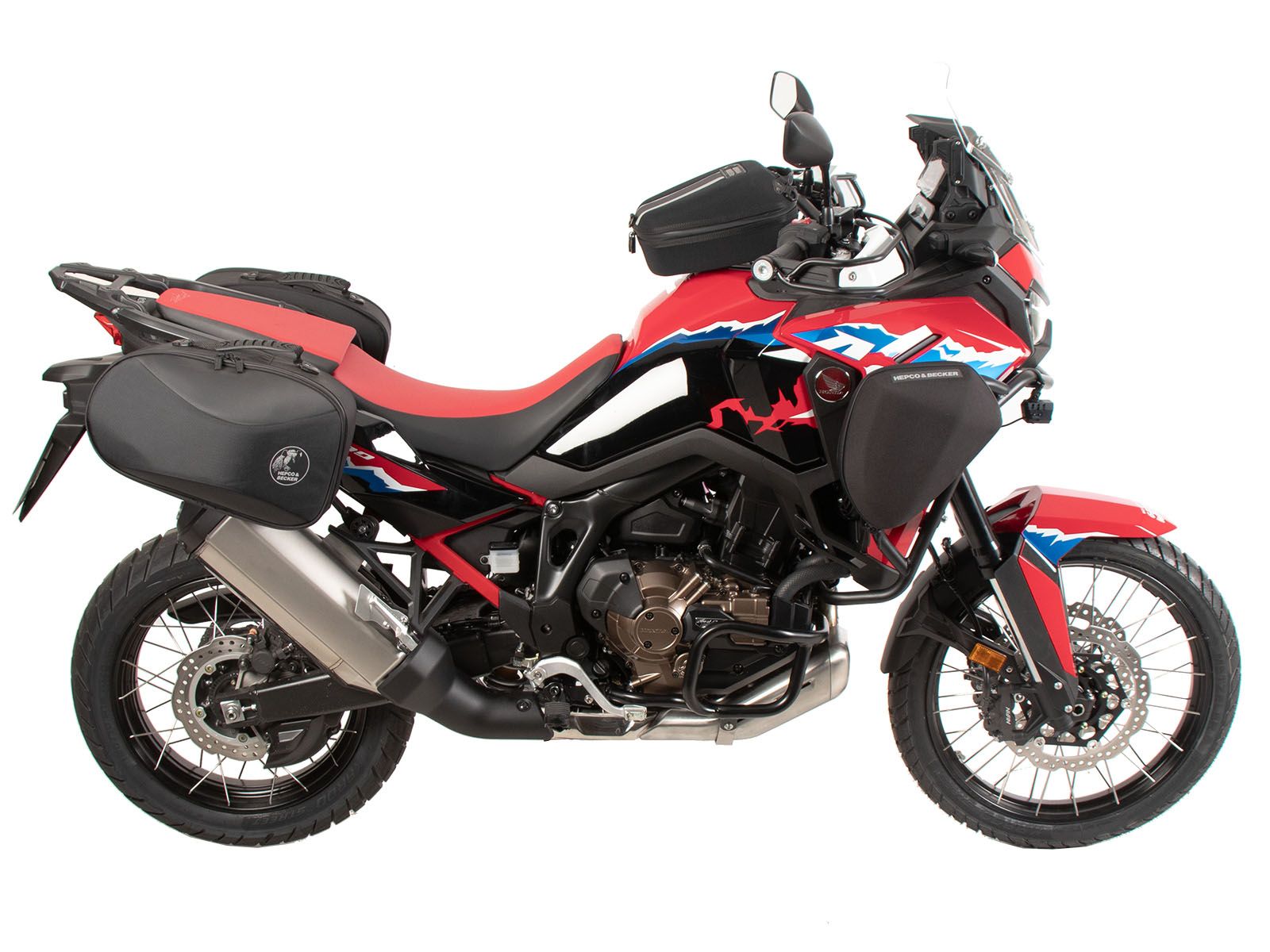 C-Bow side carrier black for Honda CRF 1100 Africa Twin Adventure Sports (24-) Hepco & Becker
