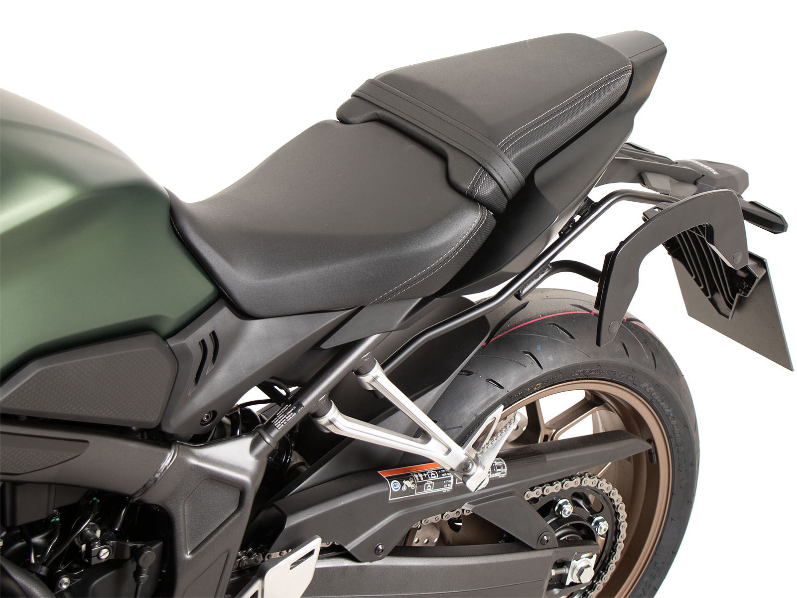 C-Bow side carrier black for Honda CB 650 R / E-Clutch (24-) Hepco & Becker