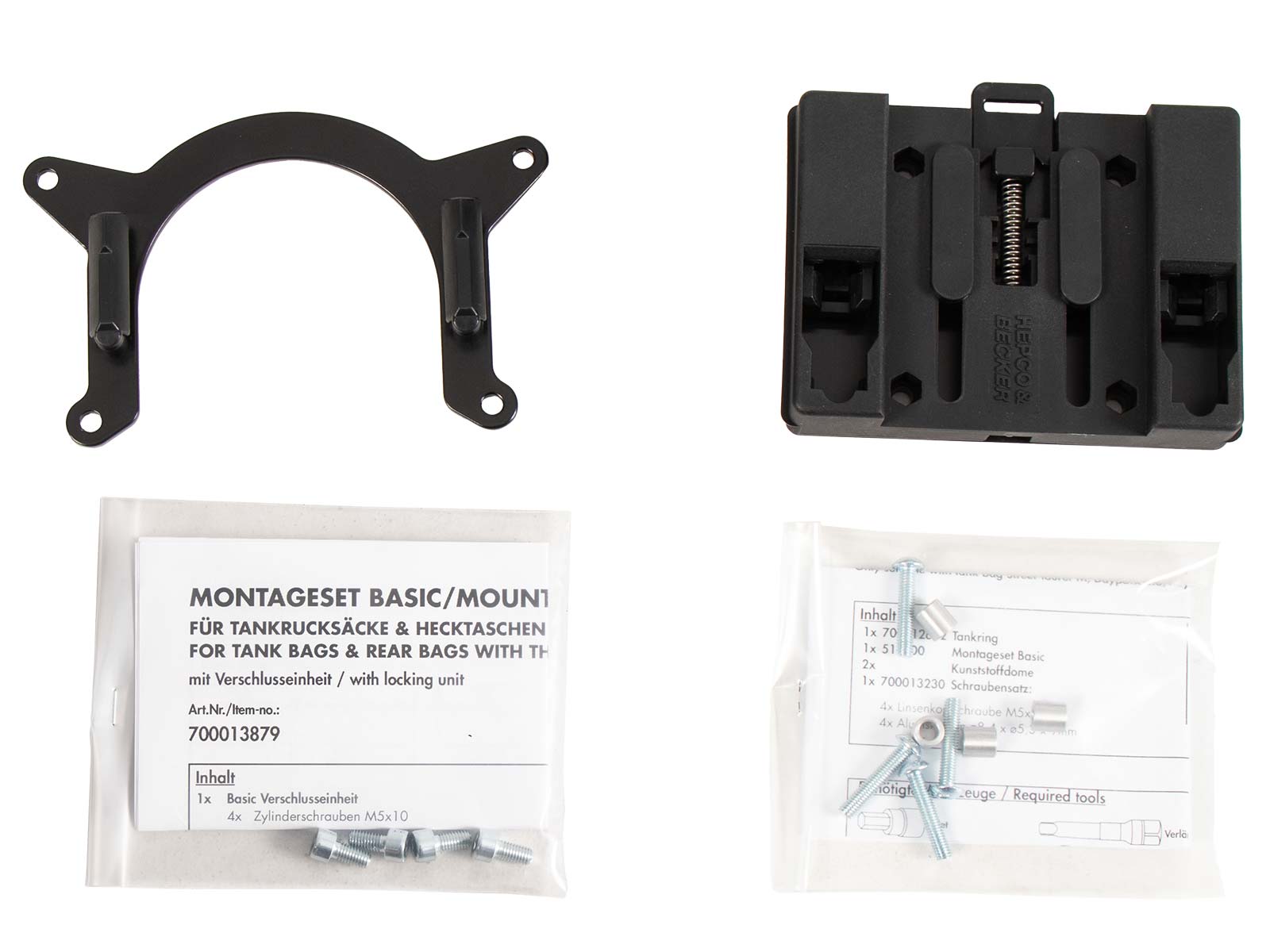 Basic tank ring incl. tank bag lock unit for Aprilia RST 1000 Futura (01-03)