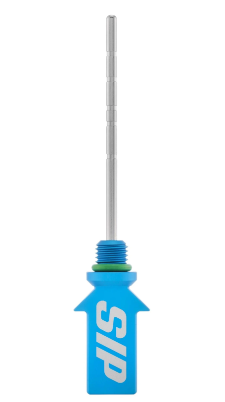 Oil dipstick gear oil, blue dull